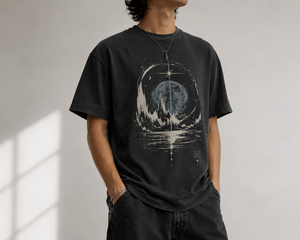 เสื้อยืดกราฟิกโอเวอร์ไซส์สไตล์วินเทจสำหรับผู้ชาย – เสื้อยืดสตรีทแวร์ผ้าฝ้ายพรีเมียม - Product Image 3