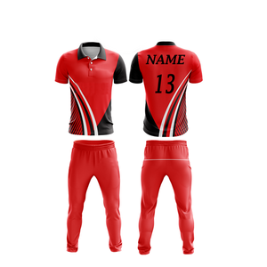 Best Quality OEM Design Cricket Uniform for New Adults Printed Sportswear Set Custom Sublimation Design Men Cricket Uniform - Product Image 2