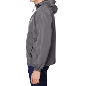 Custom Windbreaker <b>Jacket</b> for Men Hooded Windproof <b>Waterproof</b> PU Outdoor Lightweight Softshell Casual <b>Winter</b> <b>Jacket</b> - Product Image 4