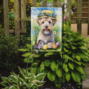 Multicolor Wheaten Terrier huevo de Pascua caza jardín bandera buzón decorativo patio Banner para Patio ilustraciones para camas de flores y césped - Product Image 2