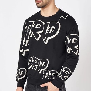 Sweat-shirt à capuche pour homme de qualité supérieure, fabricant OEM en gros, broderie personnalisée, logo personnalisé, vêtements en molleton de coton, streetwear - Product Image 2