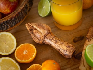 Wooden Manual Lemon <b>Reamer</b> Juicer Dishwasher Safe Kitchen Accessory - Product Image 5