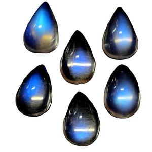 Top qualité 100% naturel Flashy arc-en-ciel pierre de lune Cabochon haute qualité en vrac précieux arc-en-ciel pierre de lune pour la fabrication de bijoux utilisation - Product Image 2