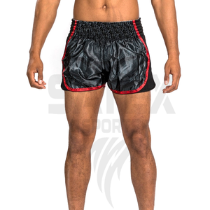 กางเกงมวยเอวสูงปรับได้กางเกงมวยขาสั้น100% โพลีเอสเตอร์สำหรับใส่ได้ทั้งชายและหญิง - Product Image 2