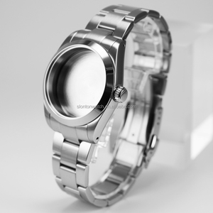 Boîtier de montre mécanique de luxe personnalisé en acier inoxydable 316L 36mm ensemble pour pièces de montre <span class=keywords><strong>Seiko</strong></span> <span class=keywords><strong>Mod</strong></span> - Product Image 2
