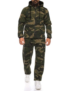 Sweatsuit Hoodie Tracksuit Sets Casual Camo Latest New Custom Fashion Tracksuit Wholesale. - Product Image 1