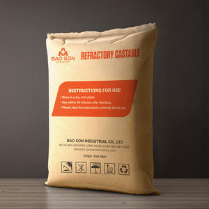 Material Refractario Moldeable No Metálico Firecast de BAO SON, Apto para Alimentos, para Hornos de Pizza, con un Contenido de Al2O3 del 40%-70%, Color Gris Blanco - Product Image 5