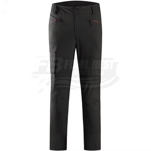 Men's and Women's Casual Lightweight Mid Waist Solid Color Straight Breathable 100% Cotton <b>Trousers</b> - Product Image 5