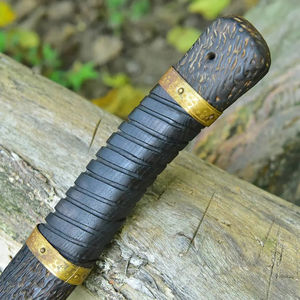 Burraq Hacha de Corte Tomahawk de Acero al Carbono Hecha a Mano de 19 Pulgadas con Mango de Palisandro, para Uso Industrial y Exterior, Regalo del Día del Padre - Product Image 3