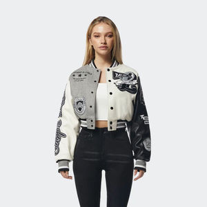 Hot Sale Custom Winter Lettermen Varsity <b>Jackets</b> Premium Quality Embroidery <b>Workout</b> Streetwear Style And OEM - Product Image 1