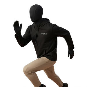 Nueva Llegada Sudadera con Capucha de Forro Polar para Hombre, Sólida, de Invierno, Transpirable, de Manga Larga - Product Image 4