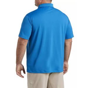 Chemise Homme Unie Respirante Grande Taille Séchage Rapide Manches Courtes Coupe Classique Coton Piqué Tricoté Haut Décontracté Personnalisable OEM ODM - Product Image 2