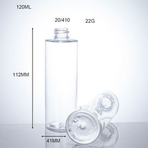 ขวดพลาสติก PET ใสทรงกระบอก ขนาด 4 ออนซ์ ปากขวดขนาด 20-410 - Product Image 4