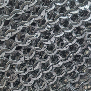 Camisa de cota de malla medieval de acero suave Hauberk plana remachada con armadura de anillo de arandela para disfraces vikingos y precios al por mayor de Cosplay - Product Image 5