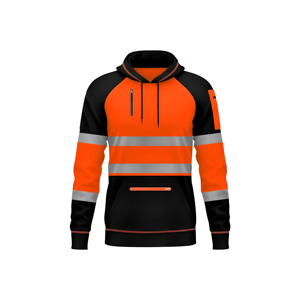 Vêtements de travail d'hiver haute visibilité, gilet de sécurité réfléchissant, classe 3 ANSI, certifié CE, LED clignotante, polyester léger, imperméable, coupe-vent - Product Image 1