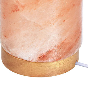 Lampe en sel rose de l'Himalaya de première qualité, 100% naturelle et raffinée, en forme de bol, emballée dans un sac, pour la décoration - Product Image 6