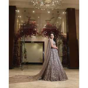 Designer Multi-Séquence Travail Lehenga Choli Beautiful Party Wear Fournitures - Product Image 5