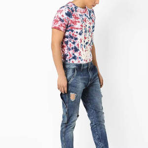 Mens <b>Tie</b> Dye Print T Shirt Short Sleeve Casual Crew Neck Summer Fashion Tee Lightweight Everyday Wear - Product Image 2