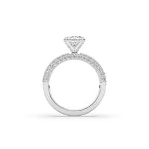 2 Ct Lab Diamond <b>Ring</b> Pear Brilliant Cut 925 Sterling Silver Unique Style <b>Thin</b> Band Lightweight Promise <b>Ring</b> Sustainable Stone - Product Image 4