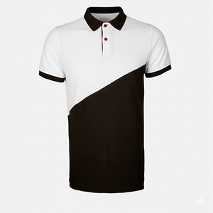 Chemises de golf pour hommes en toile 100 % coton, séchage rapide, à faible MOQ, marque privée, avec logo personnalisé brodé – Vente en gros - Product Image 5