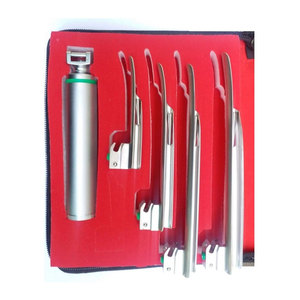 Laringoscopio Miller, Herramienta Avanzada para el Manejo de las Vías Respiratorias, Kit Completo de Laringoscopio con 4 Hojas, Instrumentos de Diagnóstico ORL Profesionales - Product Image 3