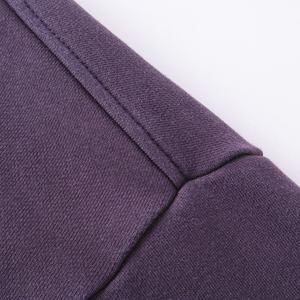 Nouveau Hoodie Automne Hiver 430G en Molleton 100% Coton Uni Teint, Coupe Oversize, Écologique, Respirant, Double Fermeture Éclair, Poche Kangourou - Product Image 4