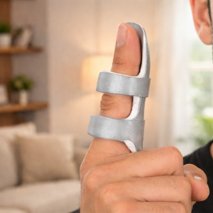 Attelle de soutien pour doigt réglable |   Attelle de redressement et d'immobilisation pour doigt arrière et doigt enclenché, soulagement de la douleur, pour hommes et femmes - Product Image 2