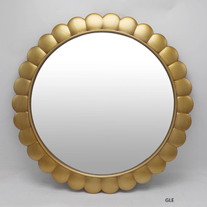 Antique Hammered Art Deco Vintage Mirror with <b>Metal</b> <b>Frame</b> Round Shape for Home & Hotel Decor - Product Image 3