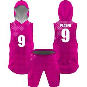 Conjunto de Uniforme de Fútbol 7v7 Personalizado, Jersey y Pantalones Sublimados con Logotipo del Equipo, Nombre y Número, Transpirable, de Secado Rápido, Tallas Juveniles y para Adultos - Product Image 2