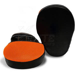 Guantes de Boxeo de Cuero de Alto Rendimiento para Práctica de Artes Marciales, Duraderos, Antideslizantes, que Absorben la Humedad, Almohadillas de Entrenamiento para Reacción - Product Image 5