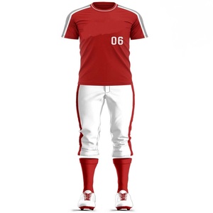 Ventes en gros d'uniformes de baseball d'hiver de haute qualité, impression personnalisée, 100% polyester, séchage rapide, légers, respirants, ensembles pour hommes adultes - Product Image 5