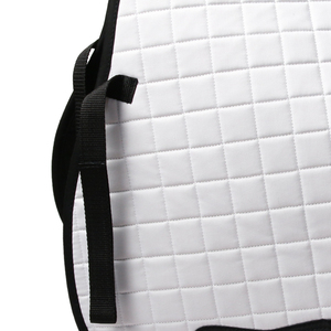 Vente flash : tapis de selle d'équitation en coton personnalisé de qualité supérieure, blanc, pour le dressage et les courses de chevaux - Product Image 3