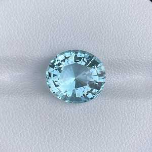 Aigue-marine blanche naturelle taille ovale du Rajasthan, pierre précieuse en vrac 2,00 carats ZUBEDA GEMS and JEWELRY pour la fabrication de bijoux en gros - Product Image 5