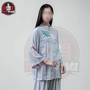 Nouveau produit tendance en différentes couleurs contrastées, matière douce au toucher de qualité supérieure, vêtements de combat pour femmes, uniforme de Kung Fu - Product Image 6
