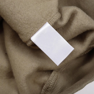 Ensemble de sweats à capuche unisexes surdimensionnés en coton épais avec logo imprimé en relief de haute qualité, tailles plus grandes pour hommes - Product Image 2