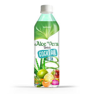 Jugo de Aloe Vera Tan Do 500ml en Botella PET Bajo en Grasa 100% Puro con Sabor a Piña, Maracuyá, Mango y Coco 10 Brix Agitar Bien - Product Image 5