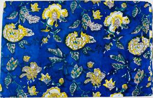 Tissu imprimé au bloc de Jaipur, tissu en coton imprimé à la main, tissu indien artisanal, fournisseur en gros de tissus en coton - Product Image 4