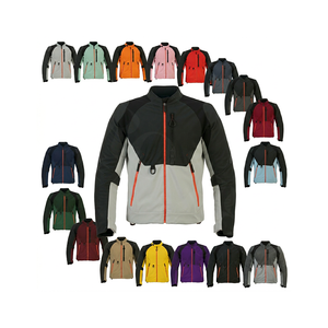 Vêtements de sécurité tendance, veste de moto en polyester, épaulettes et coudières renforcées, veste de moto en velours côtelé haute durabilité - Product Image 1