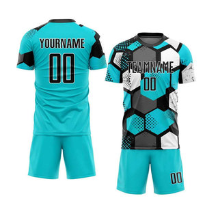 Vêtements de sport à séchage rapide avec tissu flexible et coutures durables pour les activités de football en plein air, uniforme de football - Product Image 1