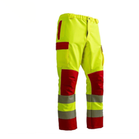 Pantalon de travail bleu pour homme avec plusieurs poches, résistant à l'abrasion, en polyester, pantalon uniforme