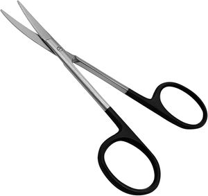 กรรไกรผ่าตัดไอริส เครื่องมือตัดละเอียดแม่นยำ ฆ่าเชื้อด้วยอุณหภูมิสูง ได้รับการรับรองมาตรฐาน CE สำหรับโรงพยาบาล ได้รับการรับรองมาตรฐาน ISO - Product Image 3