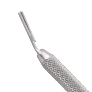 # Cuchilla Quirúrgica Curva 5A con Mango de Acero Inoxidable, Instrumento Quirúrgico Dental, Herramienta Reutilizable - Product Image 5