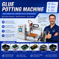 Máquina Dispensadora de Pegamento de Alta Precisión, Mini, de Sobremesa, 3 Ejes, Automática, para Pegamento AB, Resina Epoxi de Dos Componentes, Silicona y PU