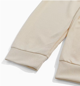 Survêtement Homme TRIBON SPORTS Marron Couleur Unie Col Montant Fermeture Éclair Coupe Droite Polyester Décontracté Automne - Product Image 4