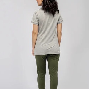 Casual Summer Style <b>Women</b> Solid Color Short Sleeve <b>Women</b> <b>Polo</b> <b>Shirts</b> Customized Printing Logo Breathable <b>Women</b> <b>Polo</b> <b>Shirt</b> - Product Image 3