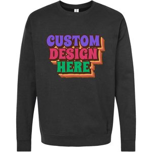 Sudaderas Unisex 340 de Cuello Redondo de Felpa Personalizadas con Impresión en 4 Colores, Agrega Tu Diseño de Ropa de Trabajo - Product Image 6