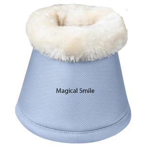 Botas de neopreno para caballo con parte superior de material de 1860 denier de calidad superior, botas ligeras y cómodas. - Product Image 2