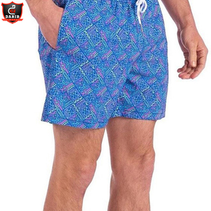 <b>Men's</b> American Flag Print Board Shorts Quick Dry Drawstring Swim <b>Trunks</b> Casual Summer Beachwear with Pockets - Product Image 2