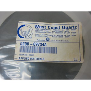 ฝาครอบแท่นวาง AMAT 0200-09734 ขนาด 150 มม. ควอตซ์ - อุปกรณ์และอะไหล่เซมิคอนดักเตอร์ระดับโลกที่เชื่อถือได้ - Product Image 4