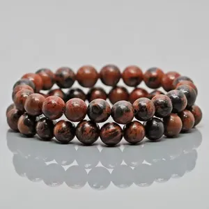 Natural Mahakoni Stone 8mm Smooth Round AAA Grade Gemstone Beads Stretch <b>Bracelet</b> <b>Healing</b> Jewelry Wholesale - Product Image 3